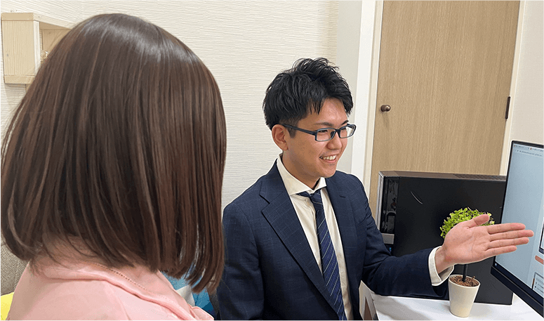 男性目線ならではのアドバイスをもらうことができる